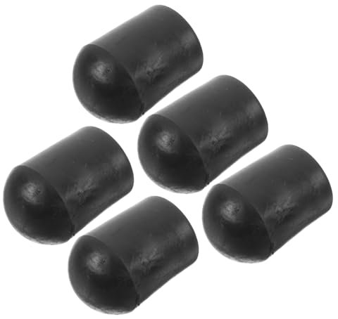 ifundom 5 Stück Kontrabass Endpin Stopper Gummipuffer Rutschfest Endstiftschutz Für Cello Und Bass Langlebige Gummi Endspitze Kompakte Größe Instrumentenzubehör