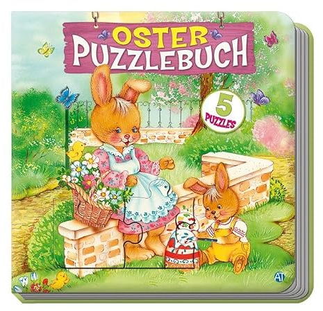 Oster-Puzzlebuch: Mit 5 Puzzles