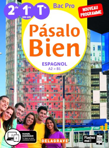 Pásalo Bien Espagnol 2de, 1re, Tle Bac Pro (2020) - Pochette élève