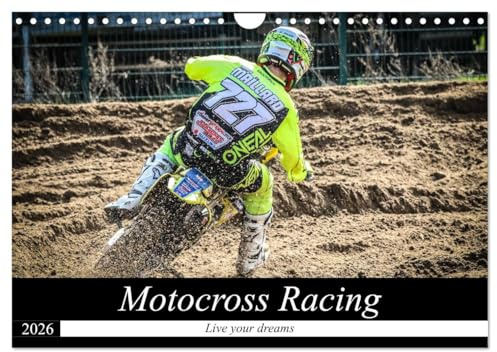 Motocross Racing 2026 (Wandkalender 2026 DIN A4 quer), CALVENDO Monatskalender: Motocross vom feinsten (CALVENDO Sport)