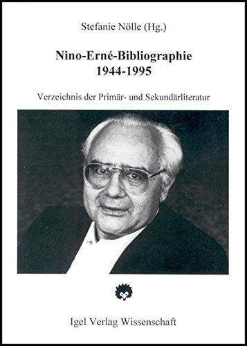 Nino Erne Bibliographie: Verzeichnis der Primär- und Sekundärliteratur: Verzeichnis der Primärliteratur und Sekundärliteratur