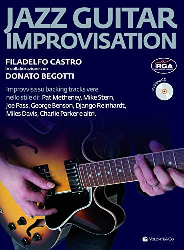 Jazz guitar improvisation. Con audio in streaming