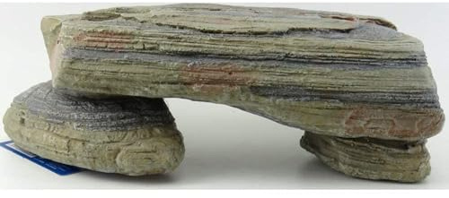 TRIXIE Felsplateau für Terrarien und Aquarien - Sandstein-Optik - aus Polyesterharz - 29 x 14 x 9 cm - 8846