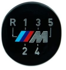 BMW M 5-Gang Schaltknauf Emblem (25111221613)