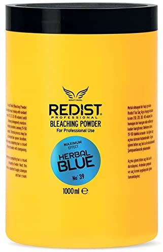 Redist Bleaching Powder Blue 1000ml | blondierungspulver | Friseurbedarf | Haaraufheller | Salon Friseur Blondierung | bleach hair | Blondier-Pulver | ultra stark & staubfrei