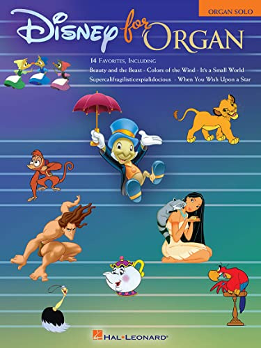 Disney for organ orgue: 14 Favorites