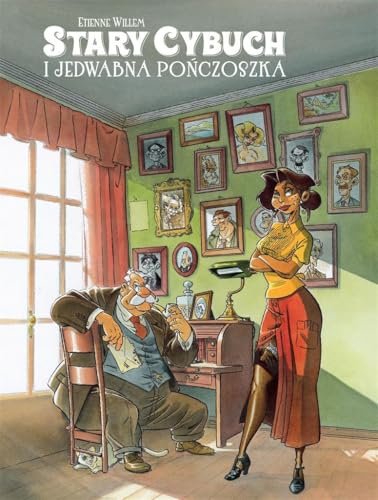 Stary cybuch i jedwabna pończoszka