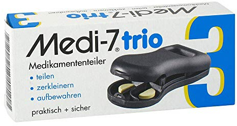 MEDI 7 trio Tablettenteiler grau 1 St