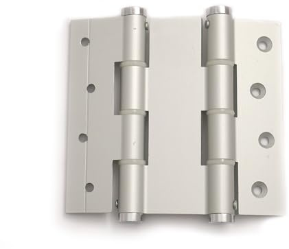 DA Bisagra muelle doble acción 120 mm Plata, estuche de 2 unidades
