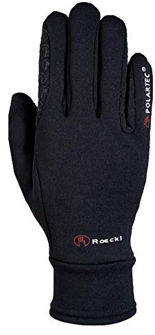 Roeckl Sports Reithandschuh Warwick, Freizeit Winter Handschuh, Schwarz 8.5