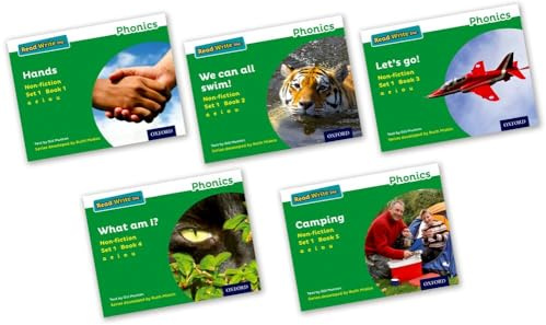 Read Write Inc. Phonics: Green Set 1 Non-fiction Mixed Pack of 5