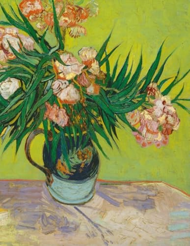 Van Gogh SKETCHBOOK #2: Cool Artist Gifts - Oleanders Vincent Van Gogh Sketchbooks For Artists Adults and Kids to draw in 8.5x11 100 blank pages (Vincent Van Gogh Collection)
