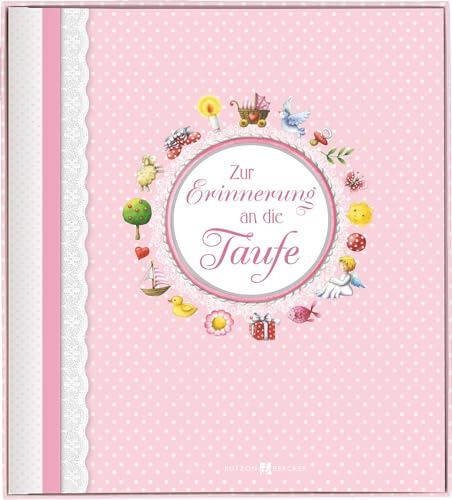 Zur Erinnerung an die Taufe: rosa
