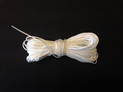 Roman Blind Cord 1.2mm White 19 Metres Festoon Camping Craft