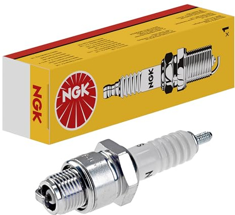 NGK Bujía de encendido 6154 Versión de conexión M4 electrodo central niquel Electrodo de masa sin supresión de interferencias con asiento de estanqueidad plano Ancho de llave: 20,8 mm Long. de rosca: