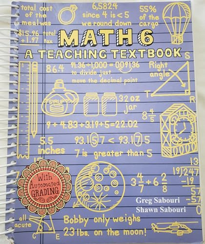 Math 6 A Teaching Textbook