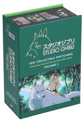 Studio Ghibli: 100 Collectible Postcards, Volume 2: Final Frames from the Feature Films (1984–2023)