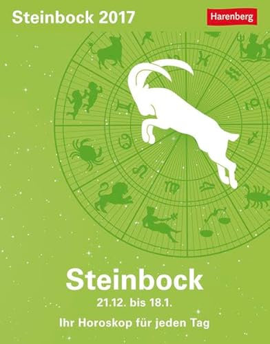 Steinbock - Kalender 2017: Ihr Horoskop für jeden Tag