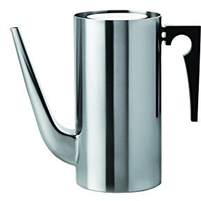 Stelton 01-2 AJ Kaffeekanne 1,5 L, Edelstahl, Silber, 27 x 25 x 16 cm