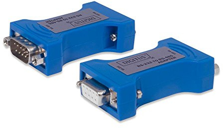 DIGITUS Serieller Konverter - RS-232 auf RS-485 - DSUB-9 Buchse zu DSUB-9 Stecker - Datenrate 300 Bit/s bis 115.2 KBit/s