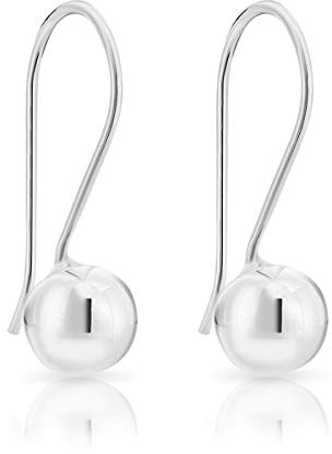 DTPsilver - Damen - Ohrringe 925 Sterling Silber Kugel 6 x 6 mm