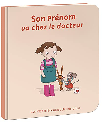 LES ENFANTS ROY - Libro Bambino - Libro Personalizzato con nome - Idea Regalo – Va Chez Il Dottor – da 2 a 4 anni – 22 Pagine