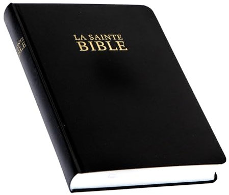LA SAINTE BIBLE DARBY grand format similicuir noir - édition de Rolle 2024 - 14 pages couleur