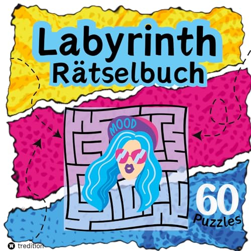 Labyrinth Buch für Mädchen, Tweens, Teenager Mitmachbuch Cooles Rätselbuch für Kinder Geschenkidee unter 15 Euro Mädchen Freundin: Stundenlanger Spaß ... Nikolaus Wichtelzeit Adventszeit Neujahr