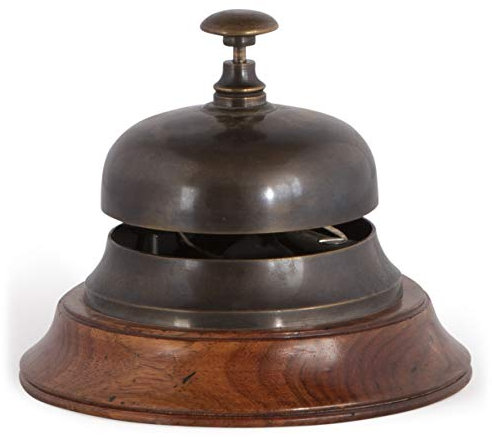 Authentic Models [A] Sailor's Inn Desk Bell, Bronzed