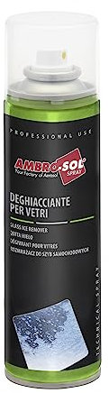 Ambro-Sol A455 Spray Deghiacciante per Vetri, Formato 250 ml, trasparente