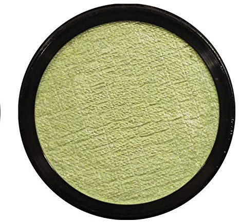 Eulenspiegel - Profi-Aqua Make-Up Perlglanz, Schminke 20 ml, Lindgrün | Wasserbasierte Schminke für Facepainting & Bodypainting, für Karneval & Mottopartys