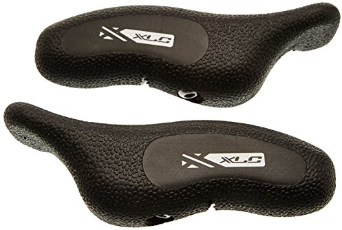 XLC Unisex Erwachsene Zubehör Bar-ends Be-a08 Comp Bar Ends BE A08, Schwarz, 125 mm EU