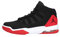 NIKE Men's Jordan Max Aura Basketball Shoes, Black Black Black Gym Red 023, 9.5 UK