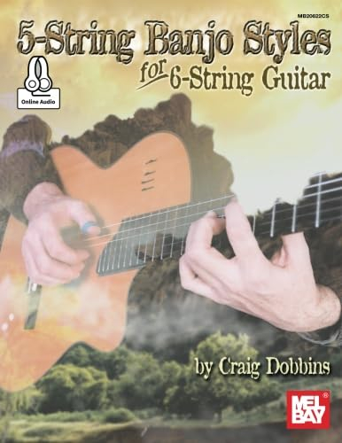 5-String Banjo Styles for 6-String Guitar
