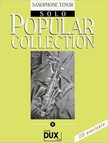Popular Collection 6: Saxophone Tenor Solo