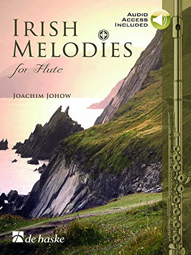 Irish Melodies for Flute | Noten für fortgeschrittene Flötenspieler | Songbook mit 17 traditionellen und originellen Stücken | Flöte Notenbuch mit ... Mit Audio-Online (FLUTE TRAVERSIE)