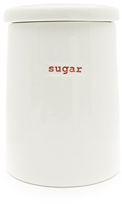 Make International Ltd. Keith Brymer Jones - Tarro para almacenaje, diseño con Texto Sugar