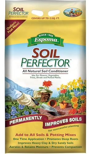 Espoma Soil Perfector Permanently Improves All Soils. A Simple One Time Application Prevents Compaction and Promotes Plant Root Growth. 30 lb. Bag ~ Pack of One