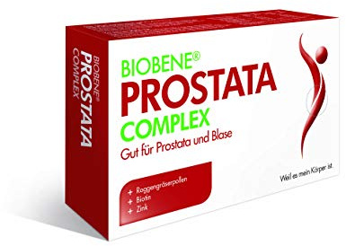 Biobene Prostata Complex, Natürliche Unterstützung für Prostata und Blase mit Roggenpollengräserextrakt - 40 Kapseln (1 x 40 Kapseln)
