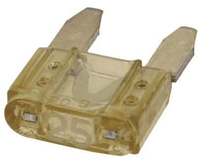 ACDelco ATM25-25 GM Mini-Sicherung, Originalausrüstung, 25 A