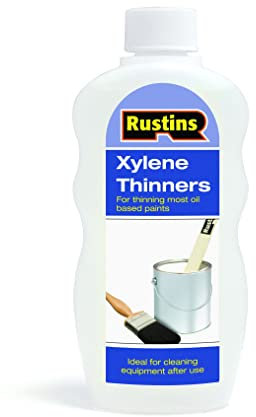 Rustins Xylene Thinners – 500ml Powerful Solvent for Paints, Varnishes & Industrial Use; Optimal for Cleaning, Thinning & Enhancing Adhesion
