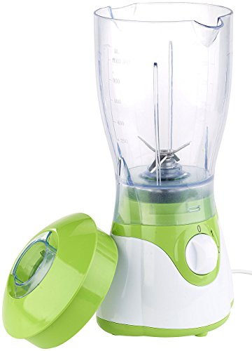 Rosenstein & Söhne Smothiemaker: Standmixer BR-410 mit 4-Klingen-Edelstahlmesser, 400 W, 1 l, BPA-frei (Smoothie Mixer, Smoothiemaker, Küchenmaschine)