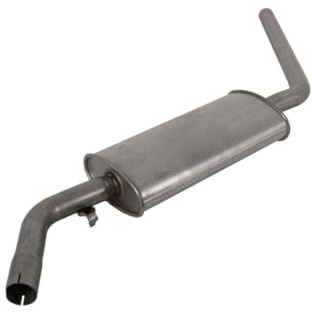 BOSAL Mittelschalldämpfer 281-891 | Kompatibel mit: VW TRANSPORTER T4 Bus, TRANSPORTER T4 Kasten, TRANSPORTER T4 Pritsche/Fahrgestell (70E, 70L, 70M, 7DE, 7DL