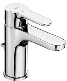 Roca,L20,Grifería monomando para lavabo con desagüe automático, Cold Start,A5A3I09C00