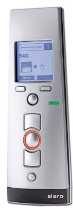 elero - Funksteuerung Handsender MultiTel 2 silber, 15-Kanal, 868 MHz