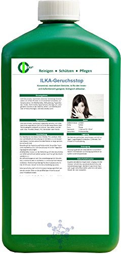 ILKA® - Geruchsstopp - Konzentrat, neutralisiert Gerüche | 30L | für den Innen- und Außenbereich, biologisch abbaubar | gegen Haustier und unangenehme Gerüche
