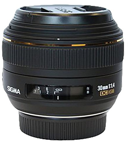 Sigma F1.4 EX DC HSM - Objetivo para Nikon (Distancia Focal Fija 30 mm, Apertura f/1.4) Negro