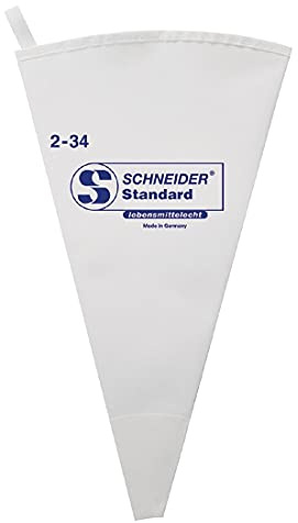Schneider gt127 manga pastelera de algodón, 34 cm