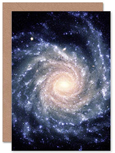 Wee Blue Coo Raum Spirale Galaxie Universum Geburtstagskarte