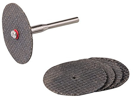 Silverline 580480 Rotary Tool Metal Cutting Disc Set 6pce 31 mm Dia